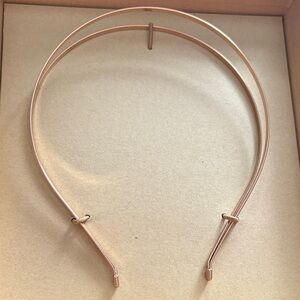 Jen Atkin X Chloe + Isabel Rose Gold Double Headband